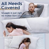 viewstar Bed Pillows King Size Set of 2, Hotel Quality, Down Alternative Big Pillow for Back, Stomach or Side Sleepers, Firm